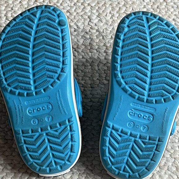 Crocs Crocband Little Boy Size C7 Child Waterproof Clogs Strap Sandals Shoes - Picture 12 of 12